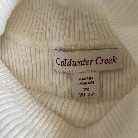 Coldwater Creek woman’s Turtleneck 2X 20-22 new - Picture 5 of 9